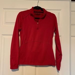Woman’s athleta hot pink quarter zip